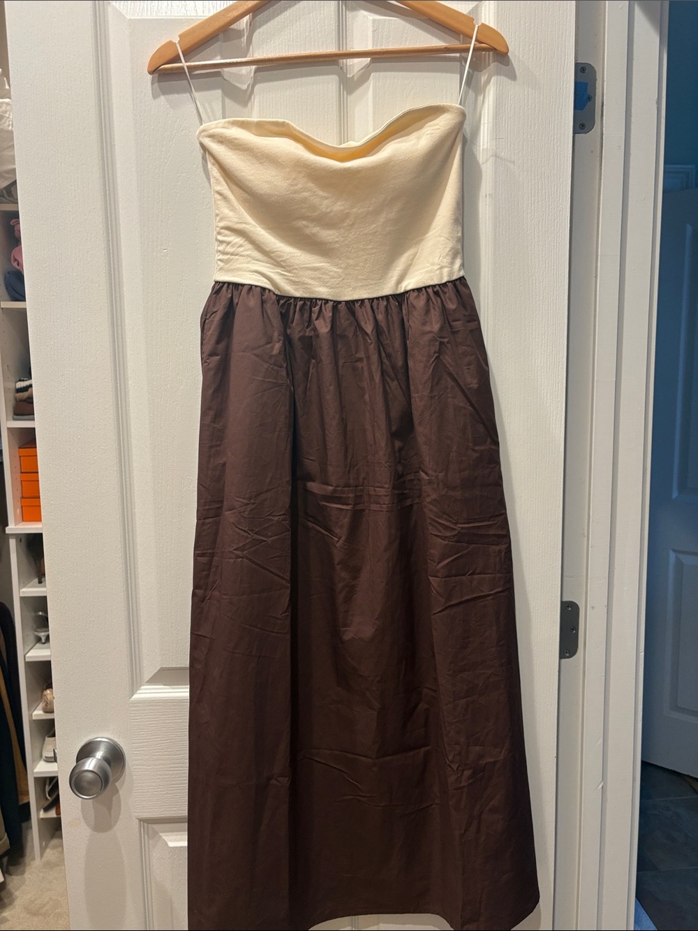 SINCERELY JULES STRAPLESS DRESS- size medium